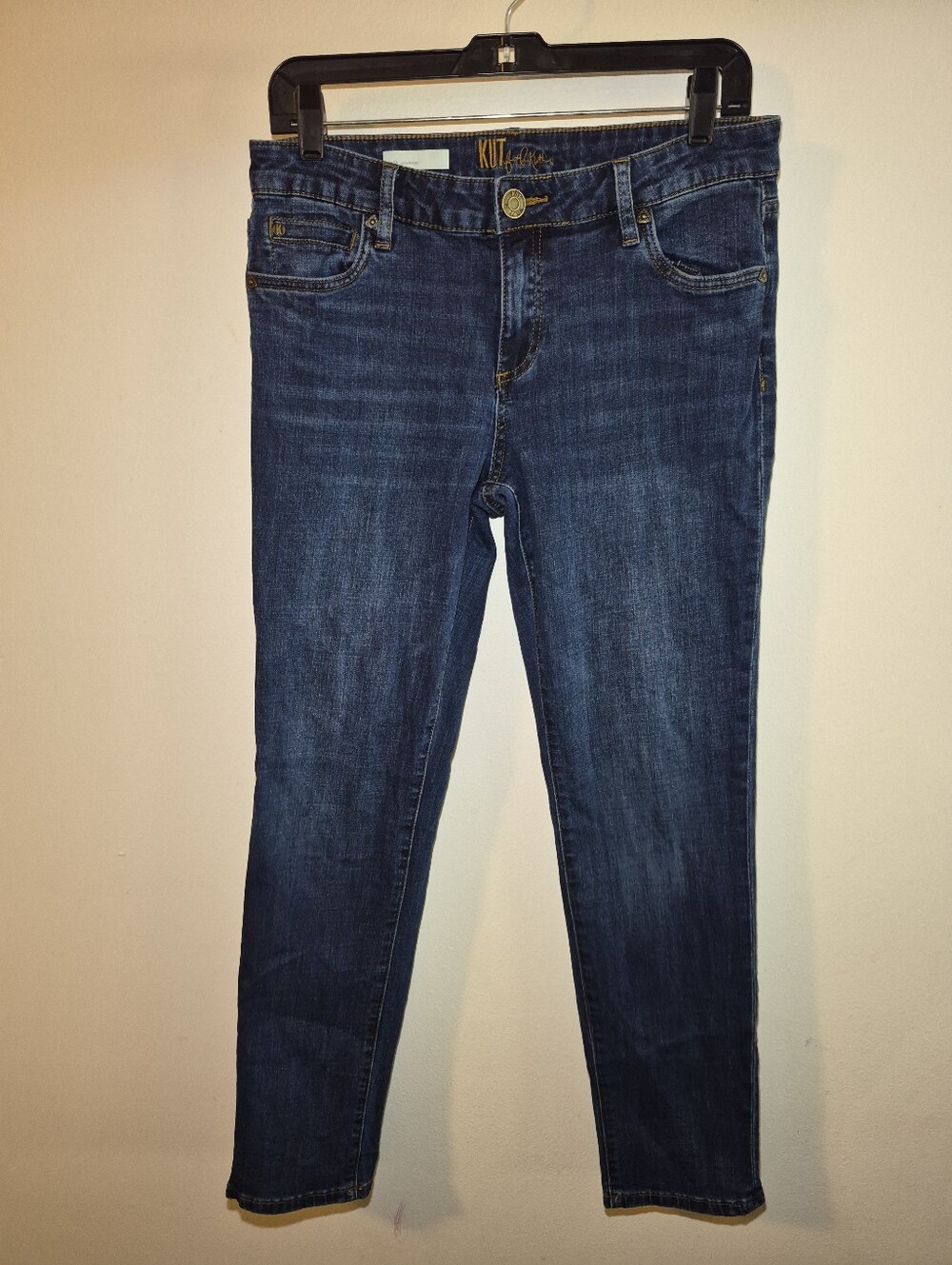 6) Kut FromThe Kloth KATY Boyfriend Dark Denim Jeans